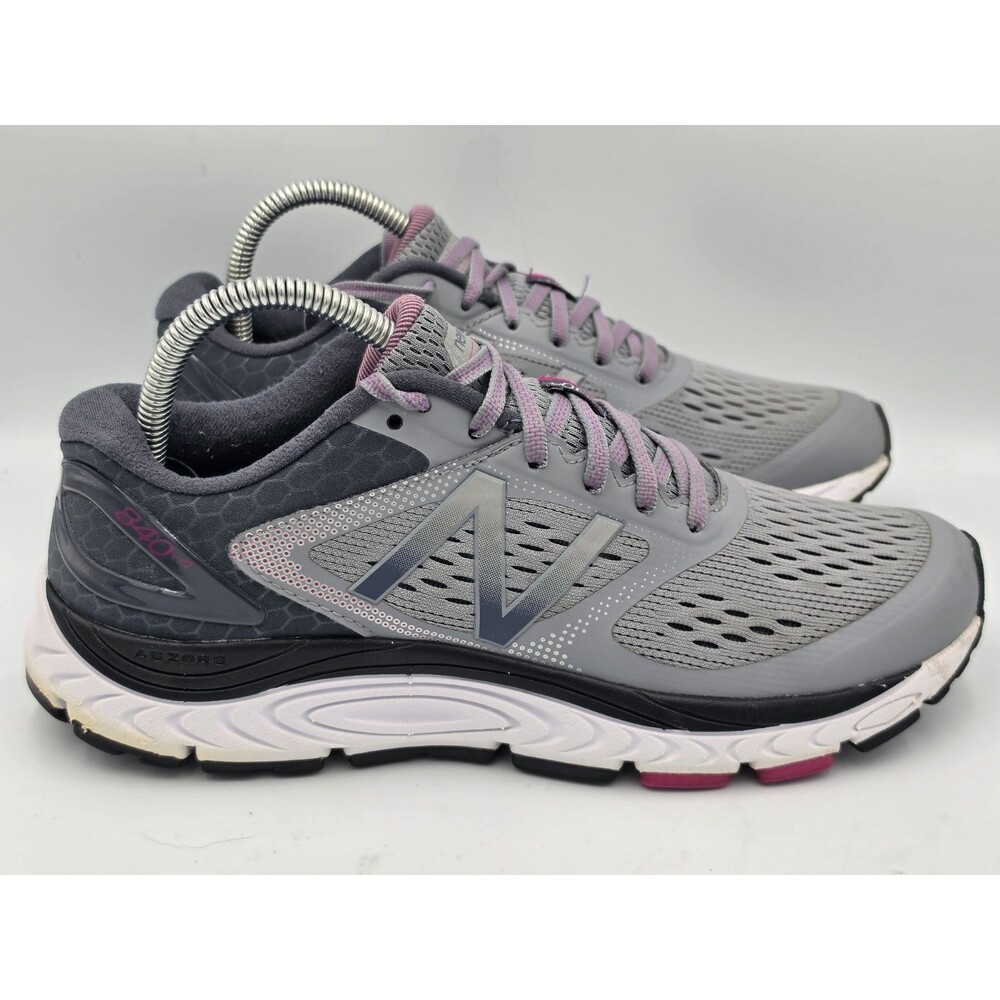 New Balance 840 v4 Running Shoes Women Size 10.5 B Gray Mesh Comfort Sneakers